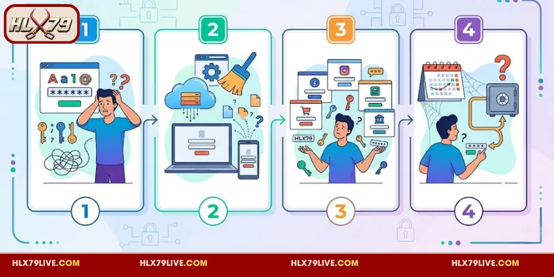 4 lý do khiến hội viên quên mật khẩu HLX79