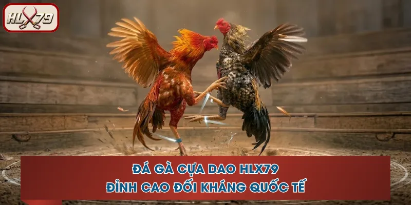 Đá Gà Cựa Dao HLX79 – Đỉnh Cao Đối Kháng Quốc Tế