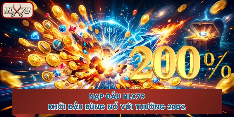 Nạp Đầu HLX79 – Khởi Đầu Bùng Nổ Với Thưởng 200%