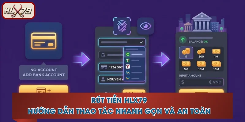 Rút Tiền HLX79 - Hướng Dẫn Thao Tác Nhanh Gọn Và An Toàn 1 Rút Tiền HLX79 - Hướng Dẫn Thao Tác Nhanh Gọn Và An Toàn