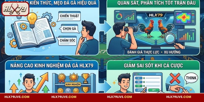 Tầm quan trọng của cẩm nang đá gà HLX79
