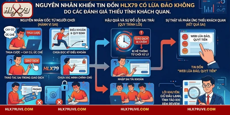 Tin đồn web lừa đảo do các bình luận, đánh giá sai sự thật