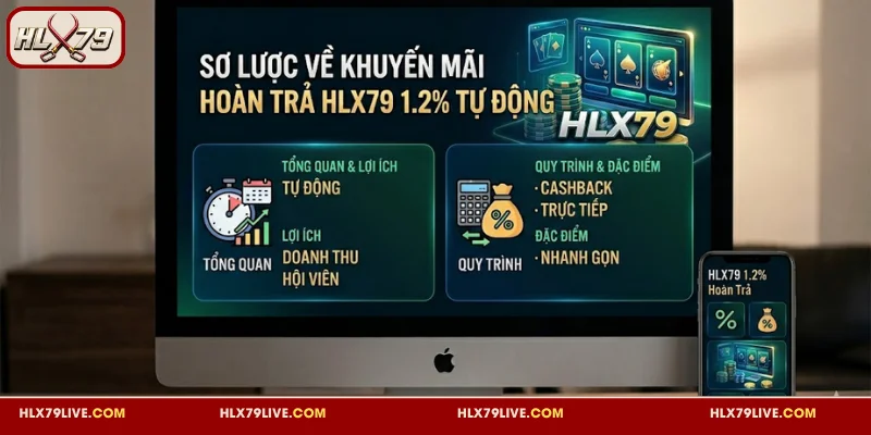 Tổng quan về ưu đãi hoàn trả HLX79 1.2% tự động